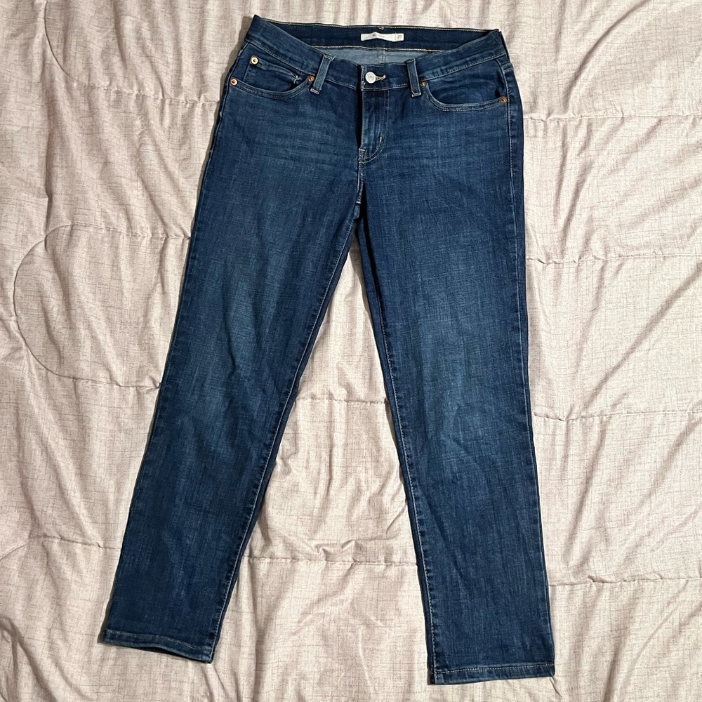 Levi’s Boyfriend Straight Leg Denim 27 Ankle